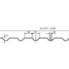 Профнастил Ruukki T-35 / 0,45 мм / RR 11 / Rough Matt / Zn-200 — изображение 7