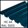 Профнастил НС-44 RAL 8017 (коричневый) PE 0,43 мм Китай — изображение 5