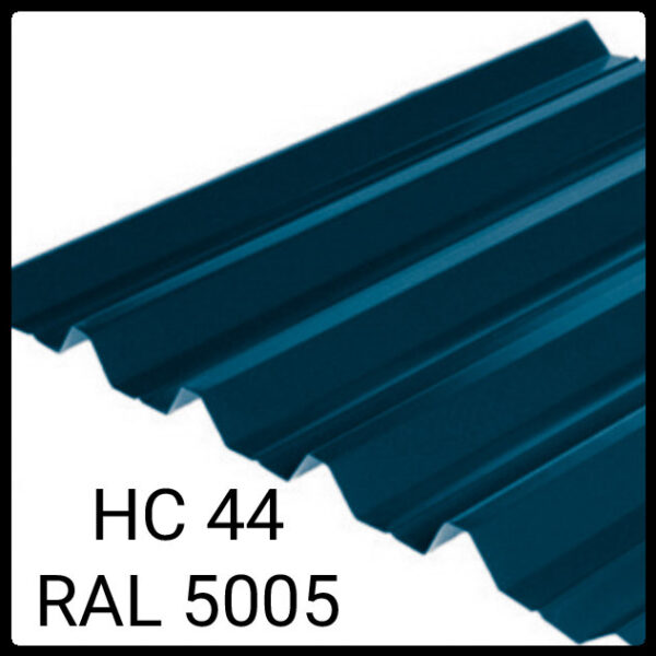 Профнастил НС-44 RAL 8017 (коричневый) PE 0,43 мм Китай — изображение 5