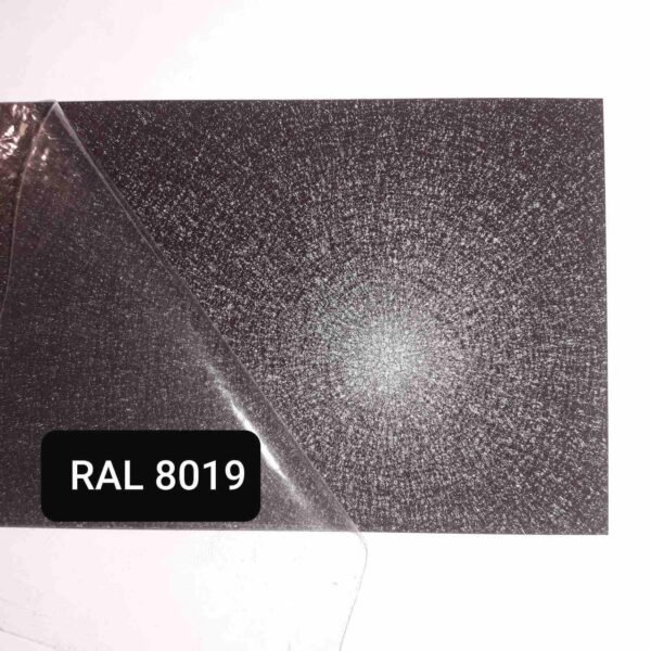 Гладкий лист 0.5 мм RAL 8019 Матовый ArcelorMittal (2000*1250) — изображение 2