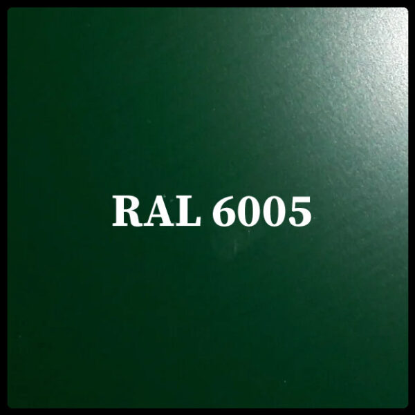 Лист оцинкованный с полимерным покрытием РЕ RAL 6005 0,4 мм лист (1250*2000)