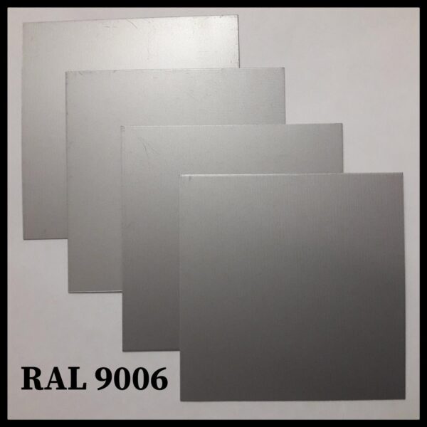 Гладкий лист 0,7 мм | RAL | MittalSteel | Zn 225 | 9006 - Серебристый металлик — изображение 2