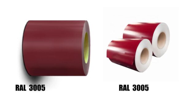 Гладкий лист 0,47 мм "Arvedi" Polyester RAL 3005 — изображение 6