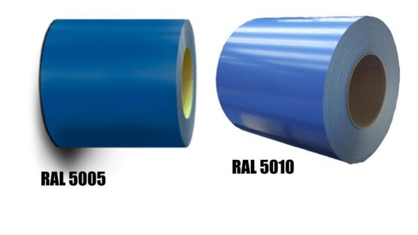 Гладкий лист 0,5 мм "Модуль Украина" Глянец RAL 5005 — изображение 4