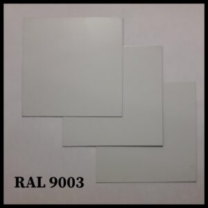 Гладкий лист 0,5 мм "Модуль Украина" Глянец RAL 9003