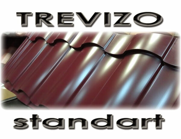Металочерепиця "Trevizo" Thermasteel, ral 9005 0,45 matt Китай — изображение 6