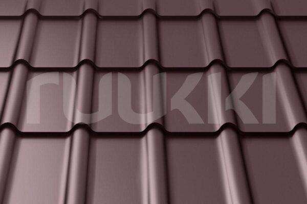 Металочерепиця RUUKKI DECORREY Grand RR 35 - 0,45 мм. — изображение 3