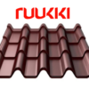 Металочерепиця Ruukki Armorium  ⁇  RR 779 БАКЛАЖАН  ⁇  Rough Polimatt  ⁇ ( 1015 мм*1039 мм ) — изображение 4