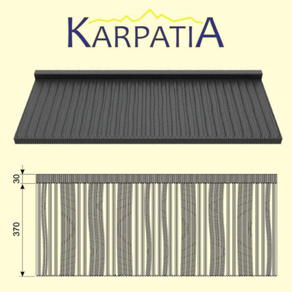Модульна металочерепиця Карпатія Pruszynski PURLAK RR 028 — изображение 6
