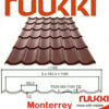 Ruukki Monterrey, Металочерепиця фінська 0,5 мм, Crown BT Ruukki 40 — изображение 7