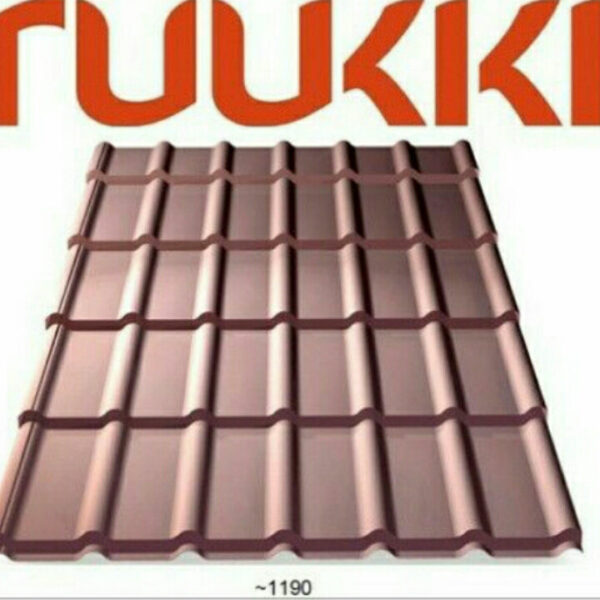 Металочерепиця 0.45 мм — Ruukki DECORREY GrandTMRR 29 — изображение 2
