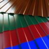 Профнастил т 12  DAH-SERVIS полимер 8017 Китай 0.45 мм