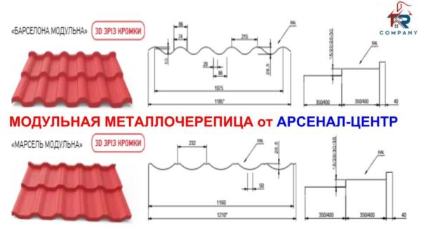 Металочерепиця Арсенал РЕМА 8017 коричневий 0,5 мм.Преміум. — изображение 10