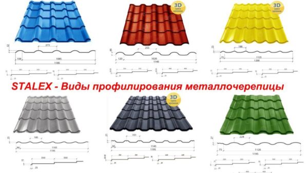 Металочерепиця VALENCIA RAL 8017 0,5 мм — PEMA Словаччина "Сталекс Профі" — изображение 7