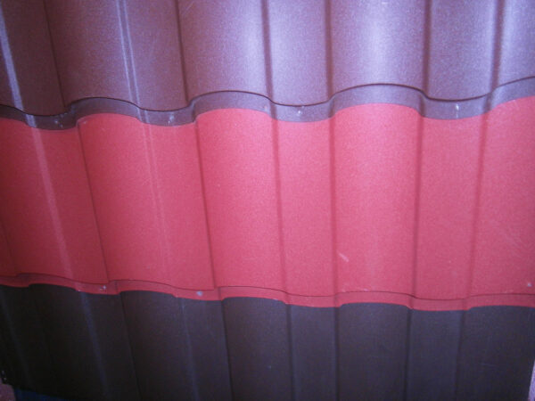Металочерепиця Trevizo Thermasteel 0,5 / matt 9005 / ArcelorMittal / — изображение 9