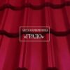 Модульна черепиця Градо "Термастил" Н 350/20 мм 0,5 мм RAL 9005 ARVEDI — изображение 7