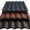 Металочерепиця "VALENCIA PEMA RAL 8019" Німеччина (350/20 0,50*1195) — изображение 2