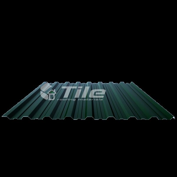 Профнастил TILE H-20 толщиной 0,5 мм RAL 1015 глянец Arcelor Mital — изображение 6