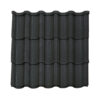 Металочерепиця Modern (Модерн) ArcelorMittal 0,5 Ral 9005 MAT — изображение 8