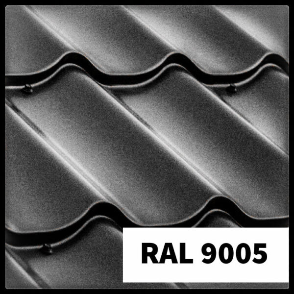 Металочерепиця Модена RAL 9005 — изображение 8