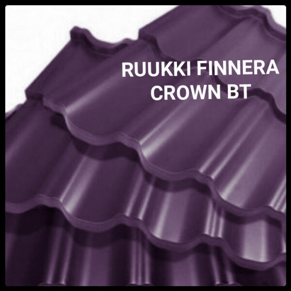 Модульна черепиця  ⁇  Ruukki Finnera  ⁇ Crown BT  ⁇  RR 23  ⁇ — изображение 3