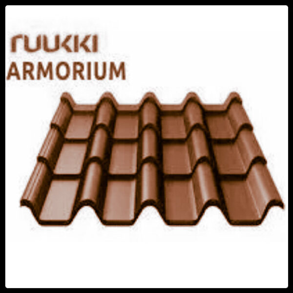 Металочерепиця Armorium "RUUKKI" ™ | RR 750 | Pural Matt | — изображение 2