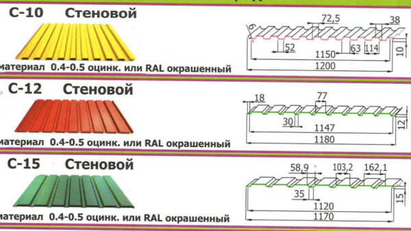 Профнастил ПС-20 RAL 9006 | PE | 0.4 | Nippon — изображение 7
