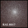 Лист оцинкованный 0,45 мм Китай RAL 8017 Коричневый Матовый.