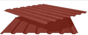 Профнастил-20 ( 0.45 мм) , меттал ~jobofone Китайский матовый. 8017- brown