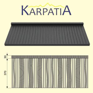 Модульна металочерепиця Карпатія Pruszynski (Purmax)