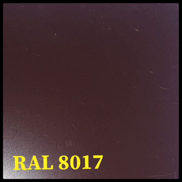 Листова сталь Metipol 0,45 мм Полімер RAL RAL 8017