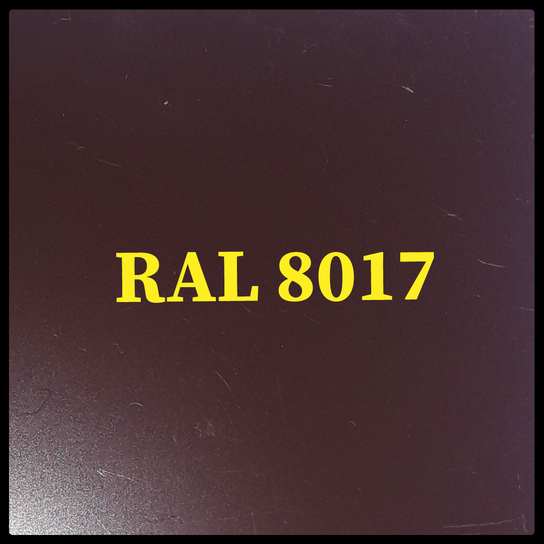 Гладкий лист 0,7 мм  ⁇  RAL  ⁇  MittalSteel  ⁇  Zn 225  ⁇  8017 — Коричневий