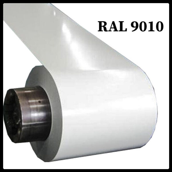 Гладкий лист RAL 9010 • 0,88 мм • ширина 1500 мм • ArcelorMittal • — изображение 3