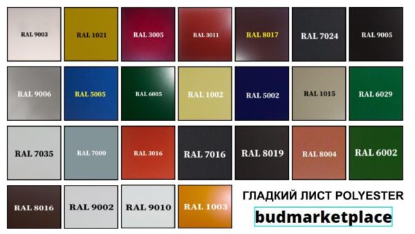Сталь 0,5 мм листова RAL | MittalSteel — изображение 4