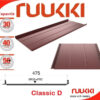 Фальцевая кровельная панель Ruukki Classic Pural Matt BT — изображение 4